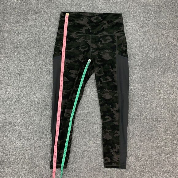 Fabletics Powerhold Crop Legging Womens S Small Camo High Waist Stash Pockets - Picture 7 of 11